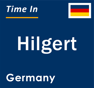 Current local time in Hilgert, Germany