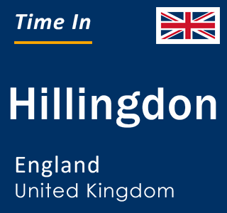 Current local time in Hillingdon, England, United Kingdom