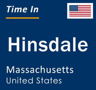 Current local time in Hinsdale, Massachusetts, United States