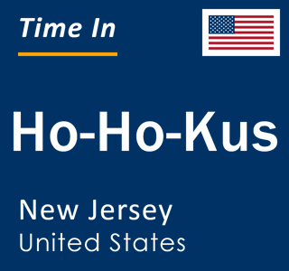 Current local time in Ho-Ho-Kus, New Jersey, United States