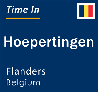 Current local time in Hoepertingen, Flanders, Belgium