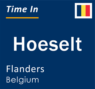 Current local time in Hoeselt, Flanders, Belgium