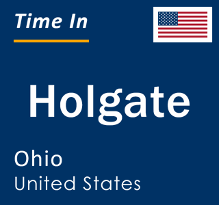 Current local time in Holgate, Ohio, United States