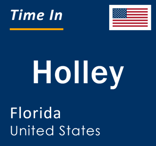 Current local time in Holley, Florida, United States