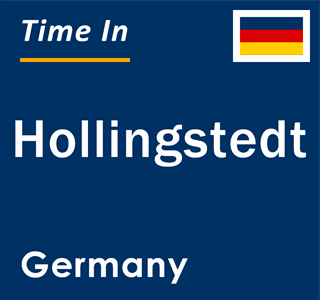 Current local time in Hollingstedt, Germany