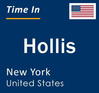 Current local time in Hollis, New York, United States