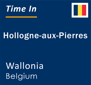 Current local time in Hollogne-aux-Pierres, Wallonia, Belgium