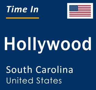 Current local time in Hollywood, South Carolina, United States