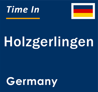 Current local time in Holzgerlingen, Germany