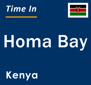 Current local time in Homa Bay, Kenya