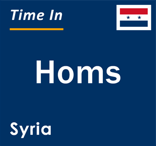 Current local time in Homs, Syria