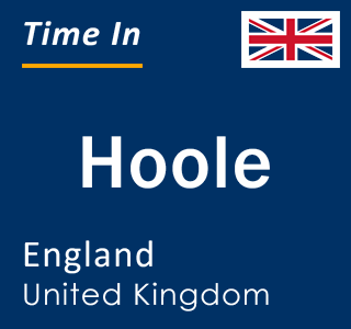 Current local time in Hoole, England, United Kingdom