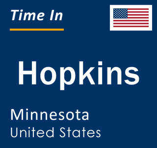 Current local time in Hopkins, Minnesota, United States