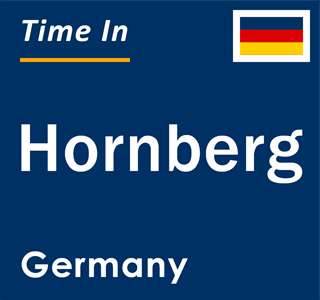 Current local time in Hornberg, Germany