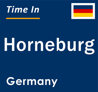 Current local time in Horneburg, Germany