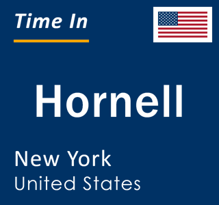 Current local time in Hornell, New York, United States