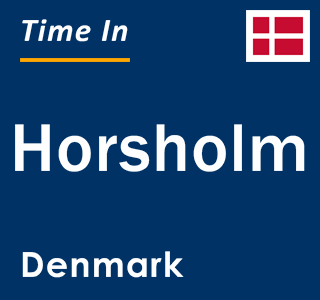 Current local time in Horsholm, Denmark