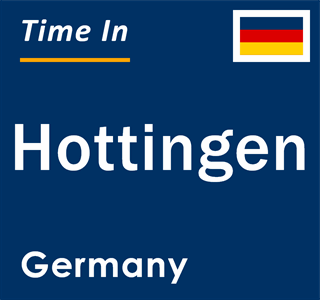 Current local time in Hottingen, Germany