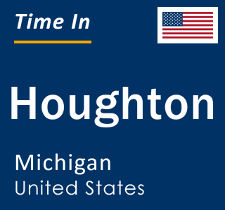 Current local time in Houghton, Michigan, United States