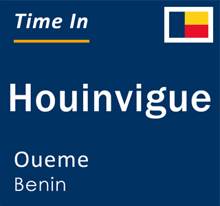 Current local time in Houinvigue, Oueme, Benin