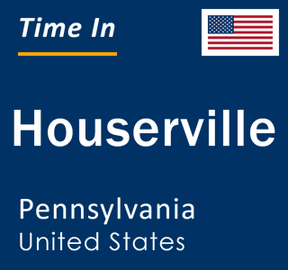 Current local time in Houserville, Pennsylvania, United States