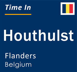 Current local time in Houthulst, Flanders, Belgium