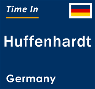 Current local time in Huffenhardt, Germany