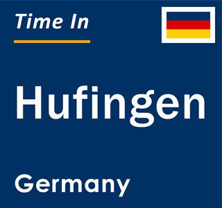 Current local time in Hufingen, Germany