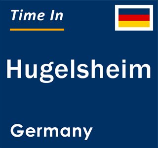 Current local time in Hugelsheim, Germany