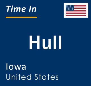 Current local time in Hull, Iowa, United States