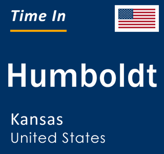 Current local time in Humboldt, Kansas, United States