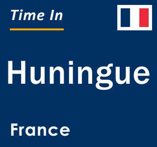 Current local time in Huningue, France