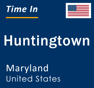 Current local time in Huntingtown, Maryland, United States