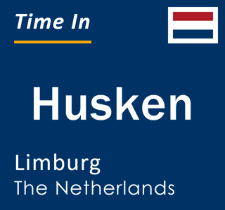 Current local time in Husken, Limburg, The Netherlands