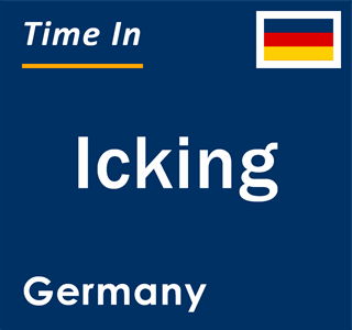 Current local time in Icking, Germany