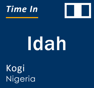 Current local time in Idah, Kogi, Nigeria