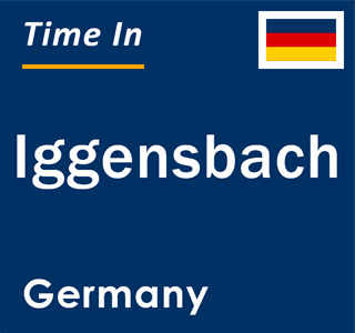 Current local time in Iggensbach, Germany