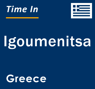 Current local time in Igoumenitsa, Greece