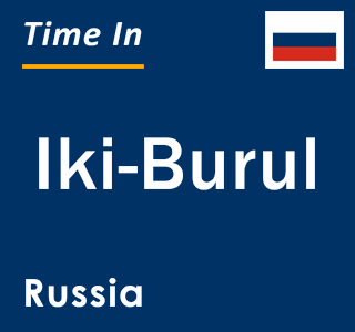 Current local time in Iki-Burul, Russia