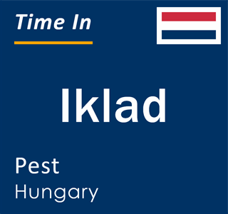 Current local time in Iklad, Pest, Hungary