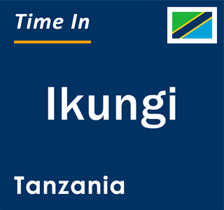 Current local time in Ikungi, Tanzania