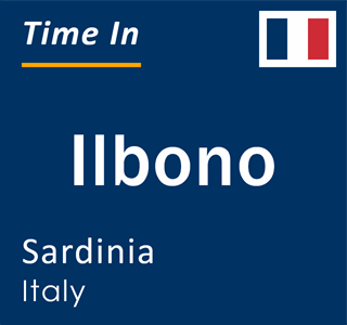 Current local time in Ilbono, Sardinia, Italy