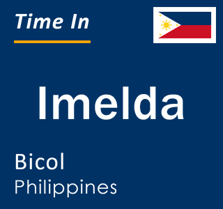 Current local time in Imelda, Bicol, Philippines