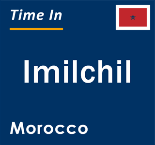 Current local time in Imilchil, Morocco