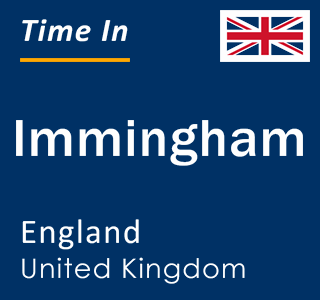 Current local time in Immingham, England, United Kingdom