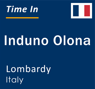 Current local time in Induno Olona, Lombardy, Italy