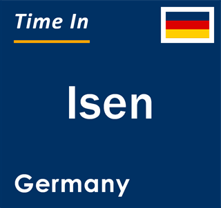 Current local time in Isen, Germany