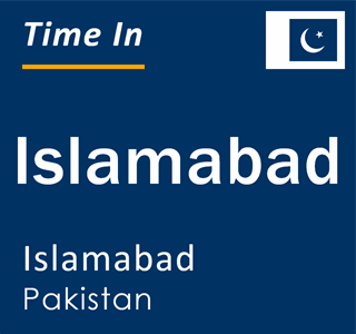 Current local time in Islamabad, Islamabad, Pakistan