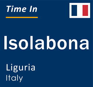 Current local time in Isolabona, Liguria, Italy