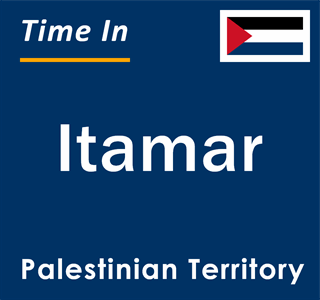 Current local time in Itamar, Palestinian Territory